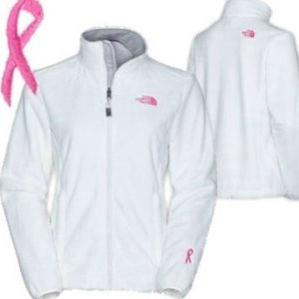 Womens XS Breast Cancer North Face Jacket